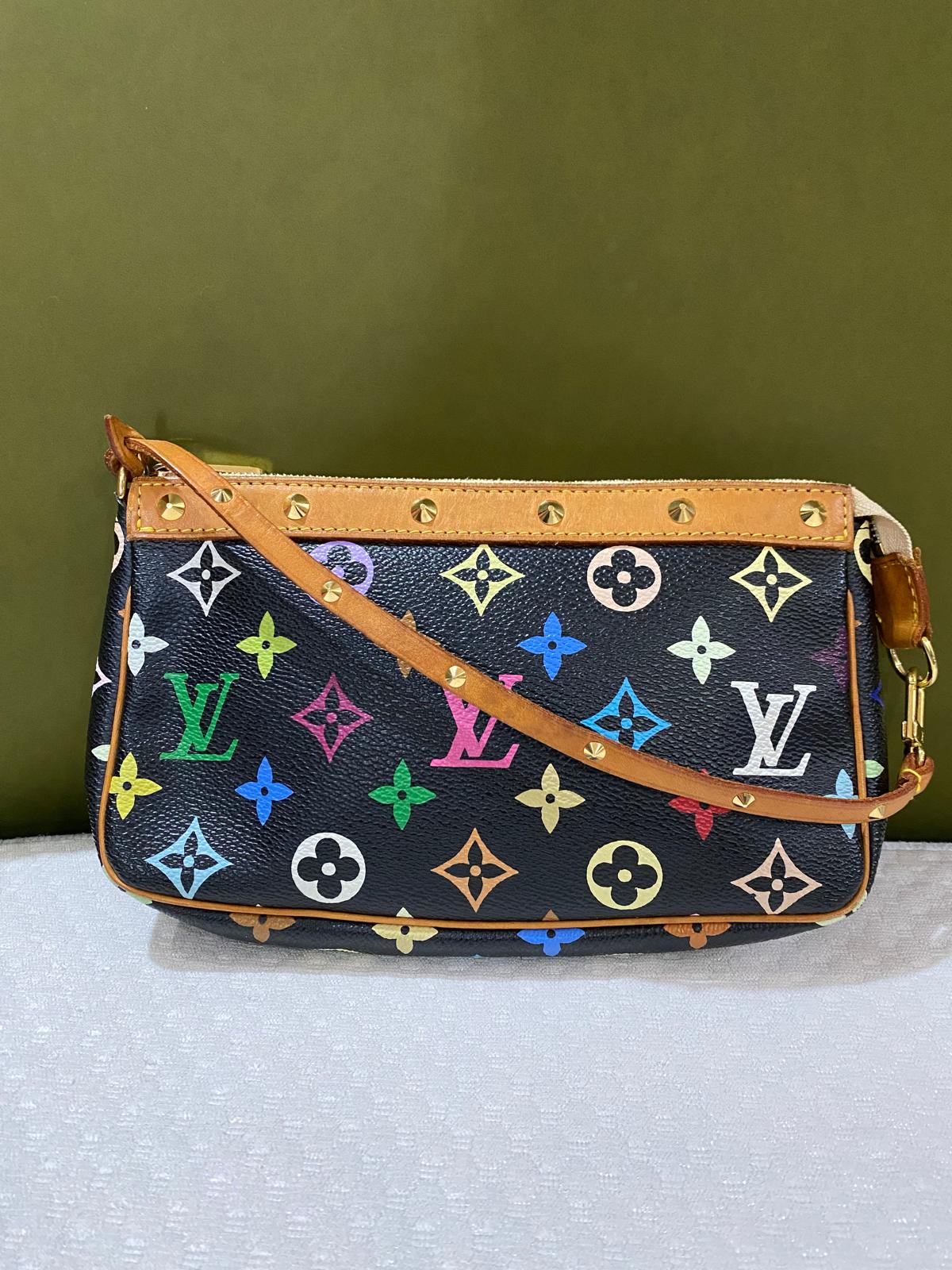 Louis Vuitton x Murakami Multicolor pochette accessories