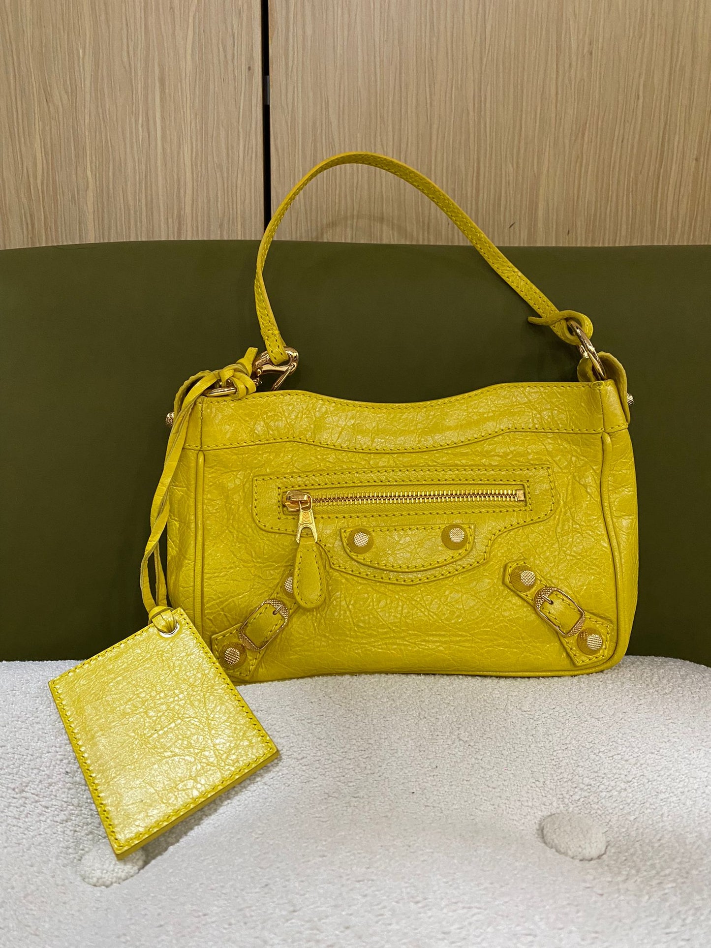 Balenciaga Le City Pouch On Strap Mini Shoulder Bag