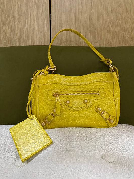 Balenciaga Le City Pouch On Strap Mini Shoulder Bag