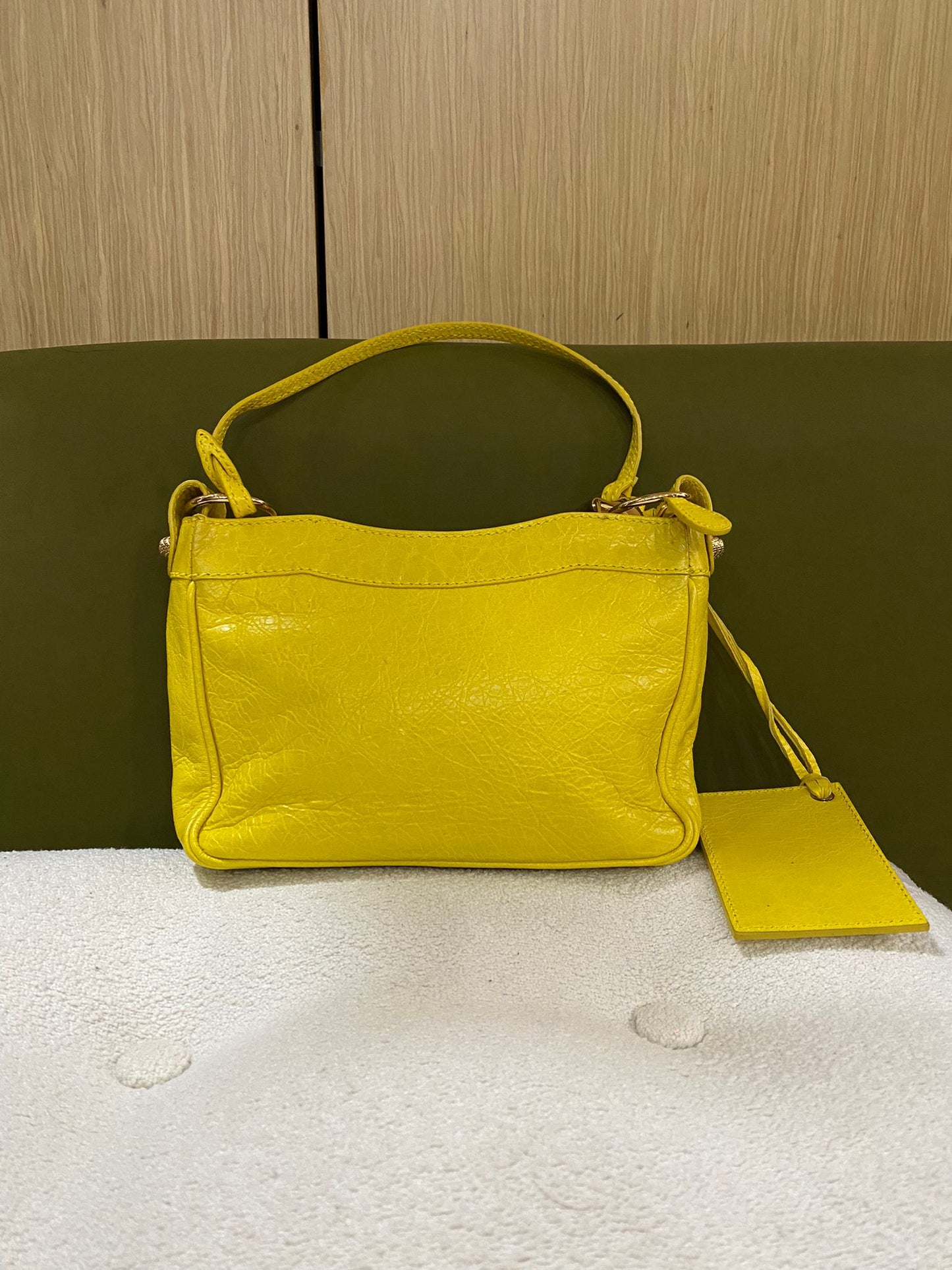 Balenciaga Le City Pouch On Strap Mini Shoulder Bag