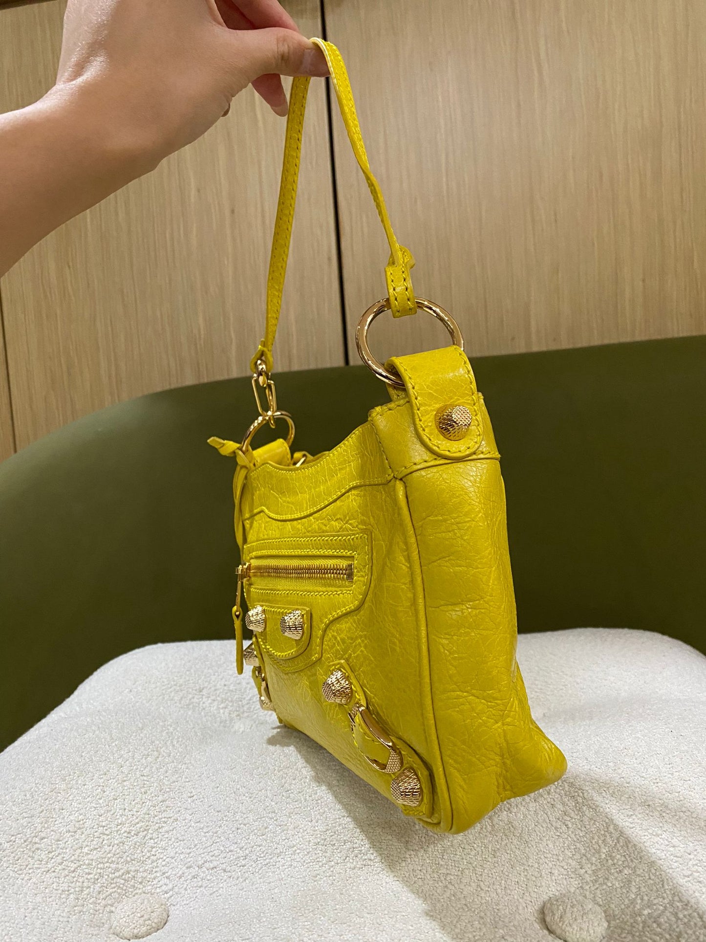 Balenciaga Le City Pouch On Strap Mini Shoulder Bag