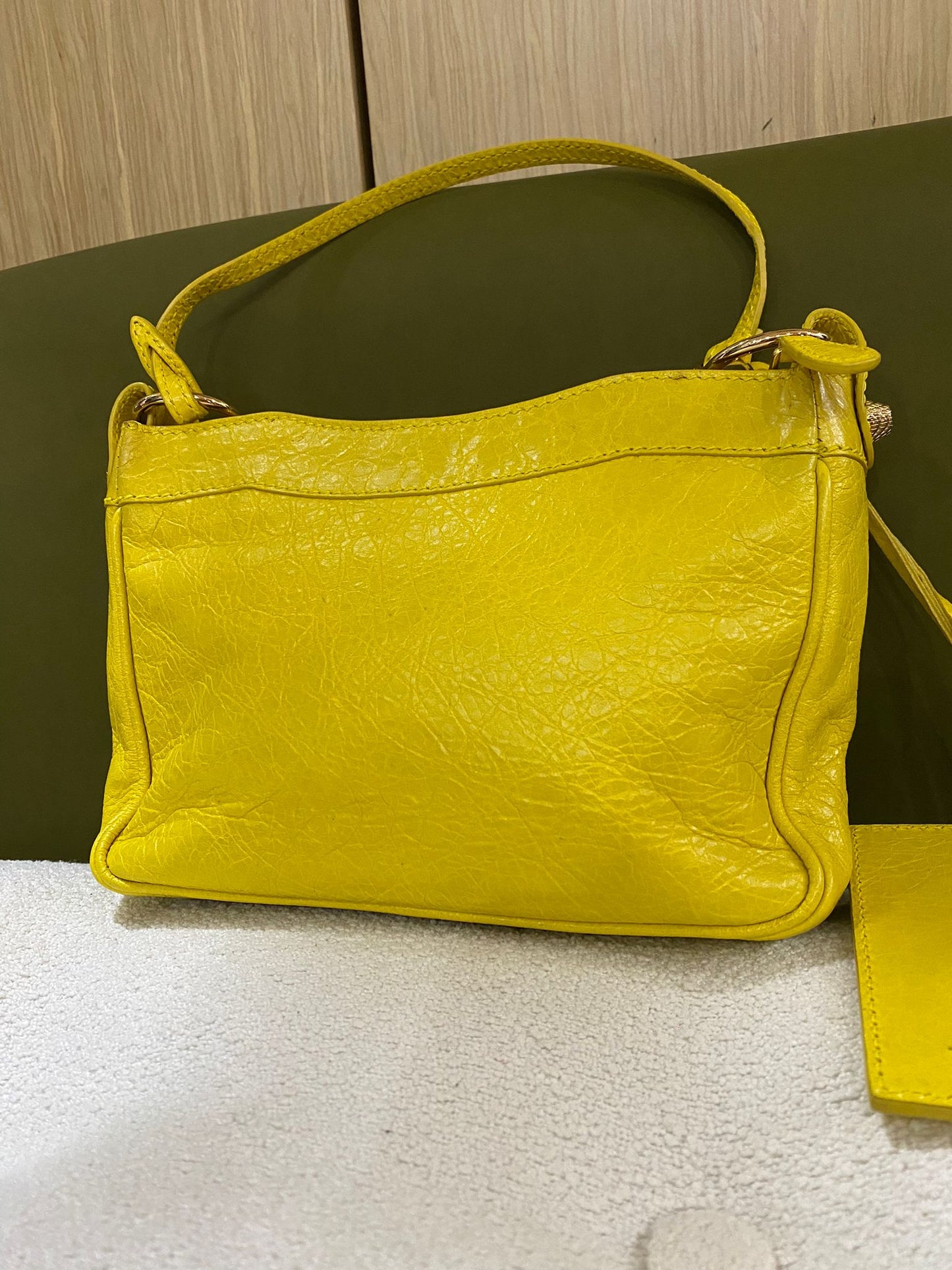 Balenciaga Le City Pouch On Strap Mini Shoulder Bag