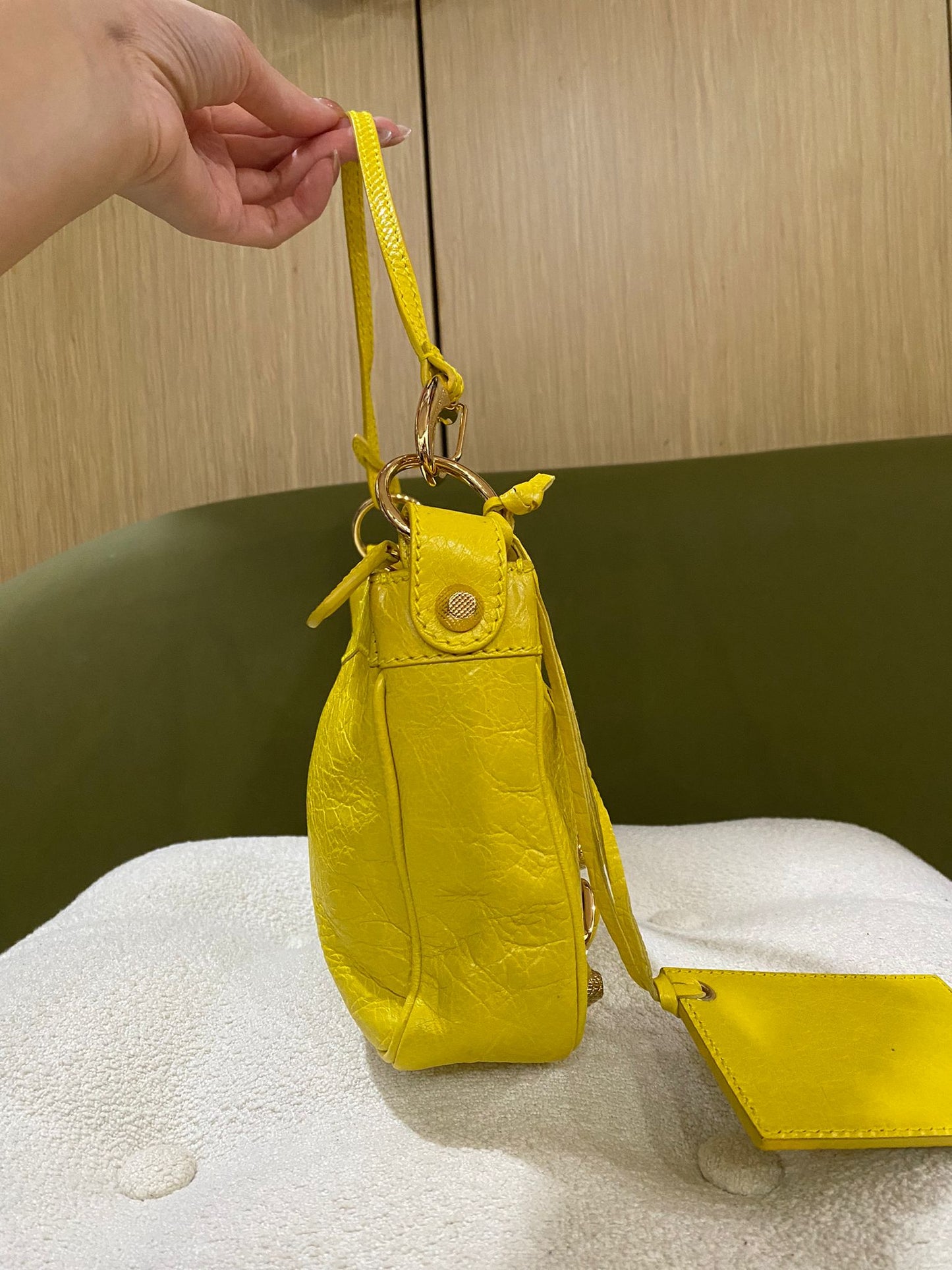 Balenciaga Le City Pouch On Strap Mini Shoulder Bag