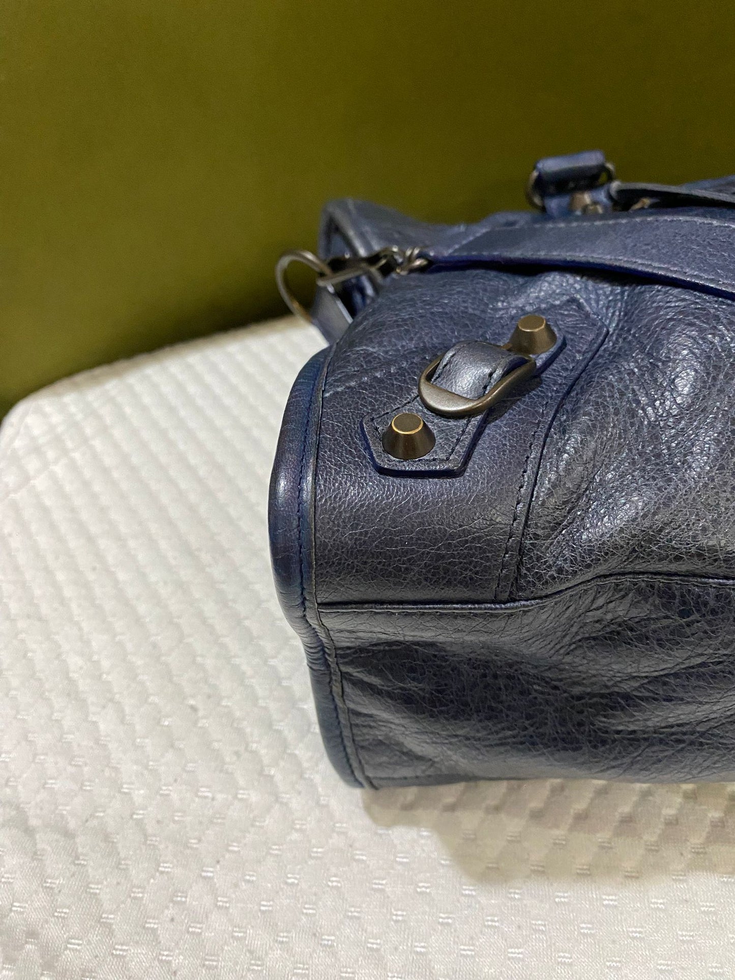Balenciaga City Bag in blue