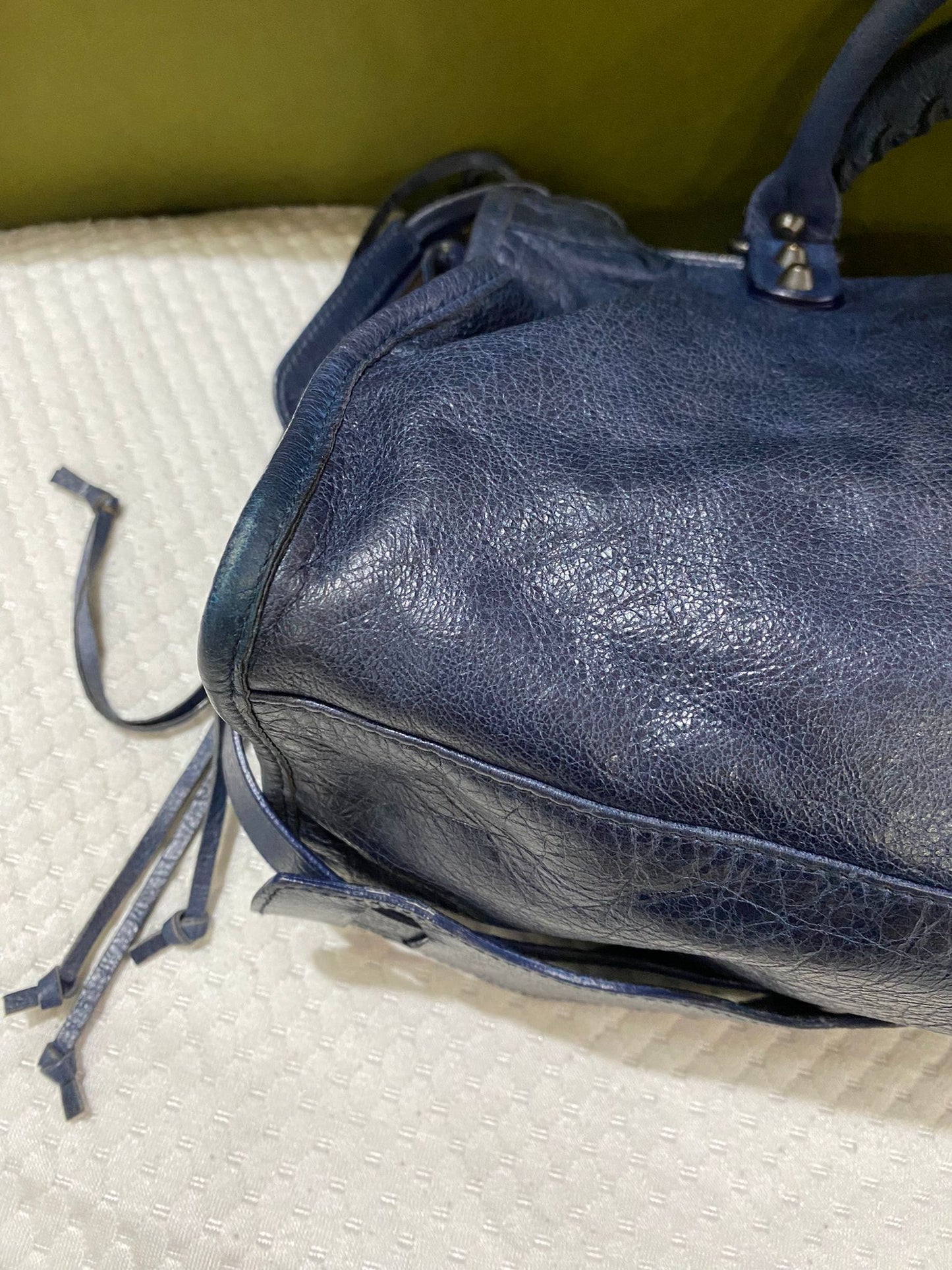 Balenciaga City Bag in blue