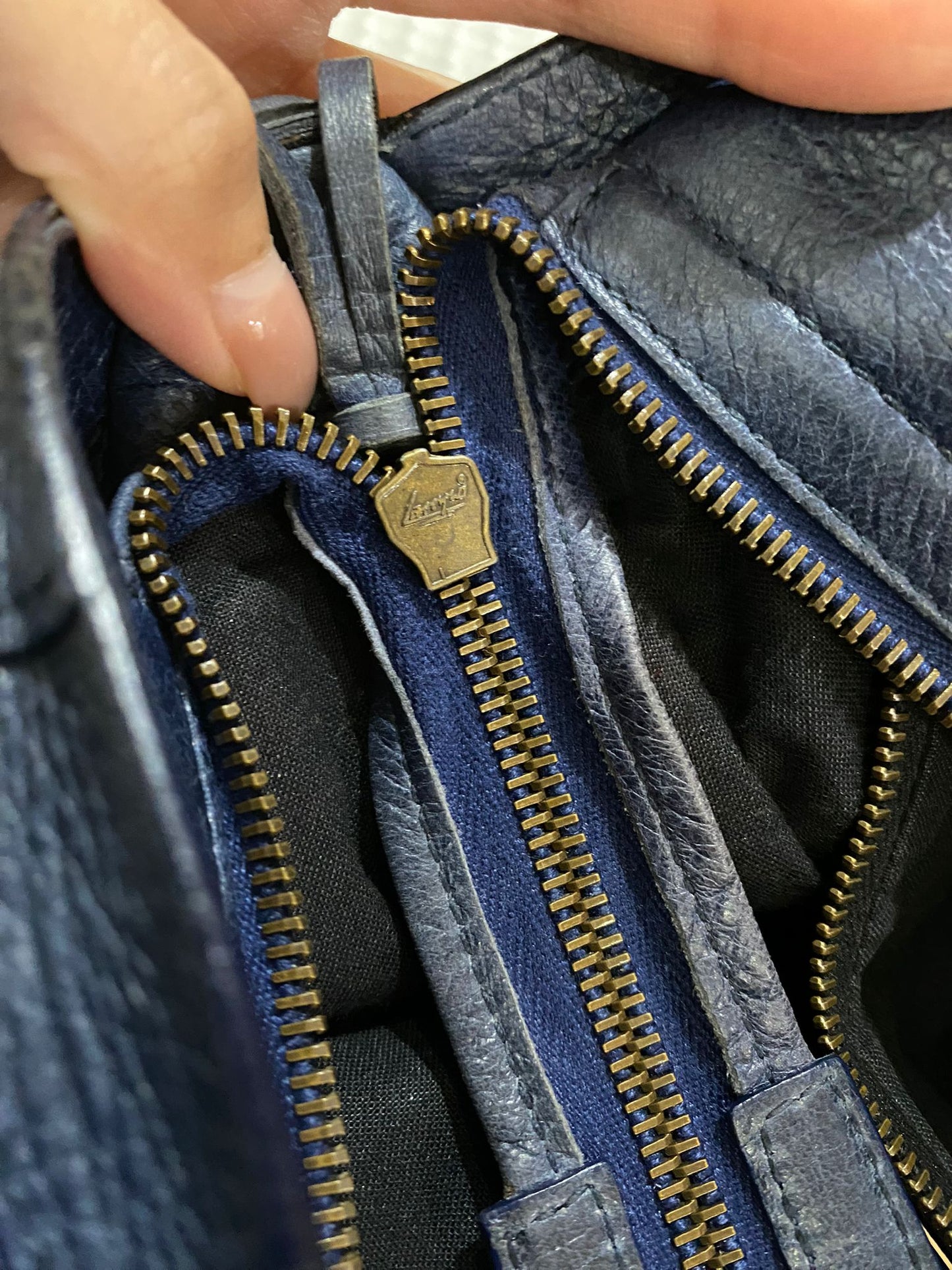 Balenciaga City Bag in blue