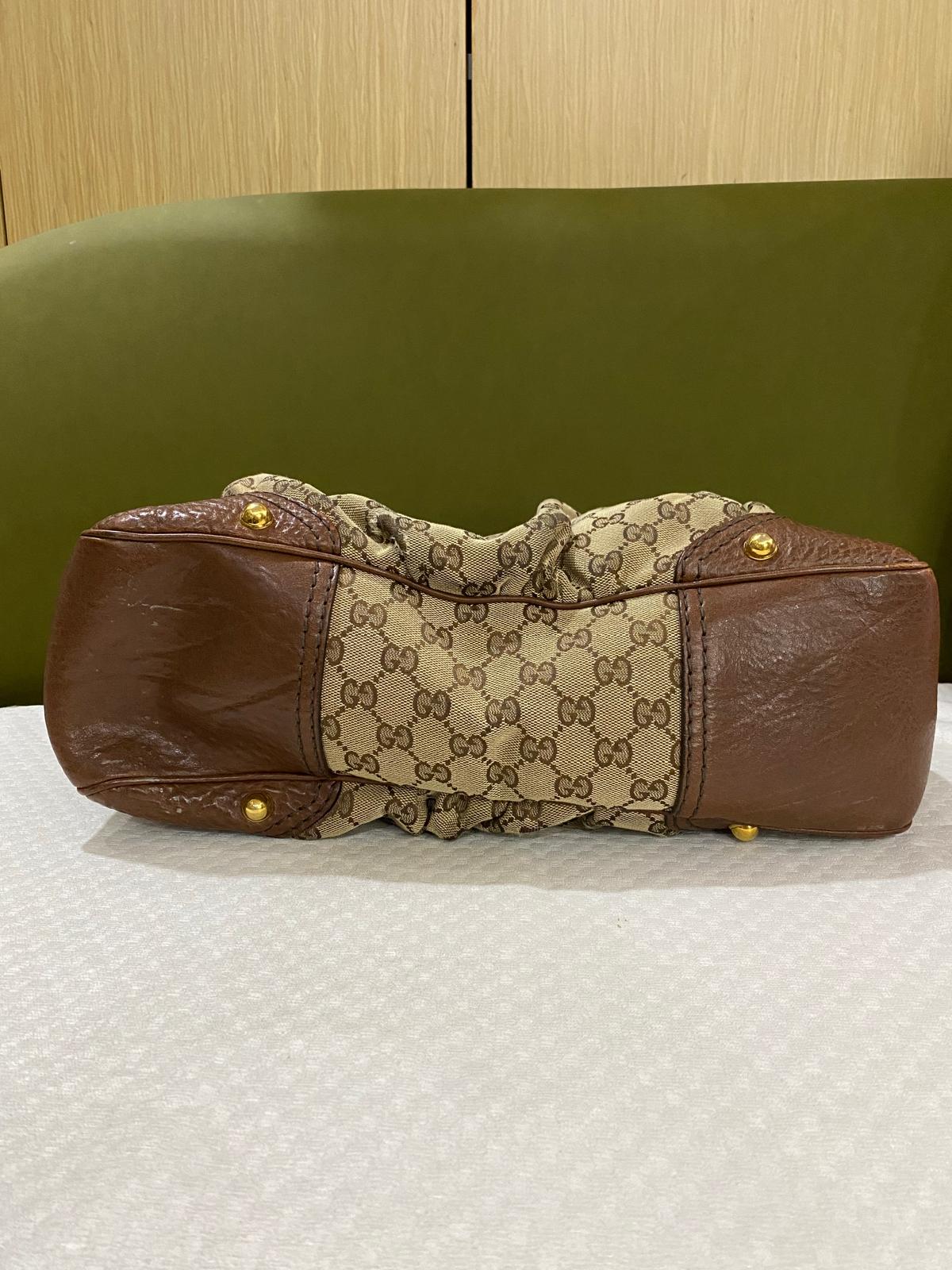 Gucci GG Monogram Jockey Hobo Shoulder bag