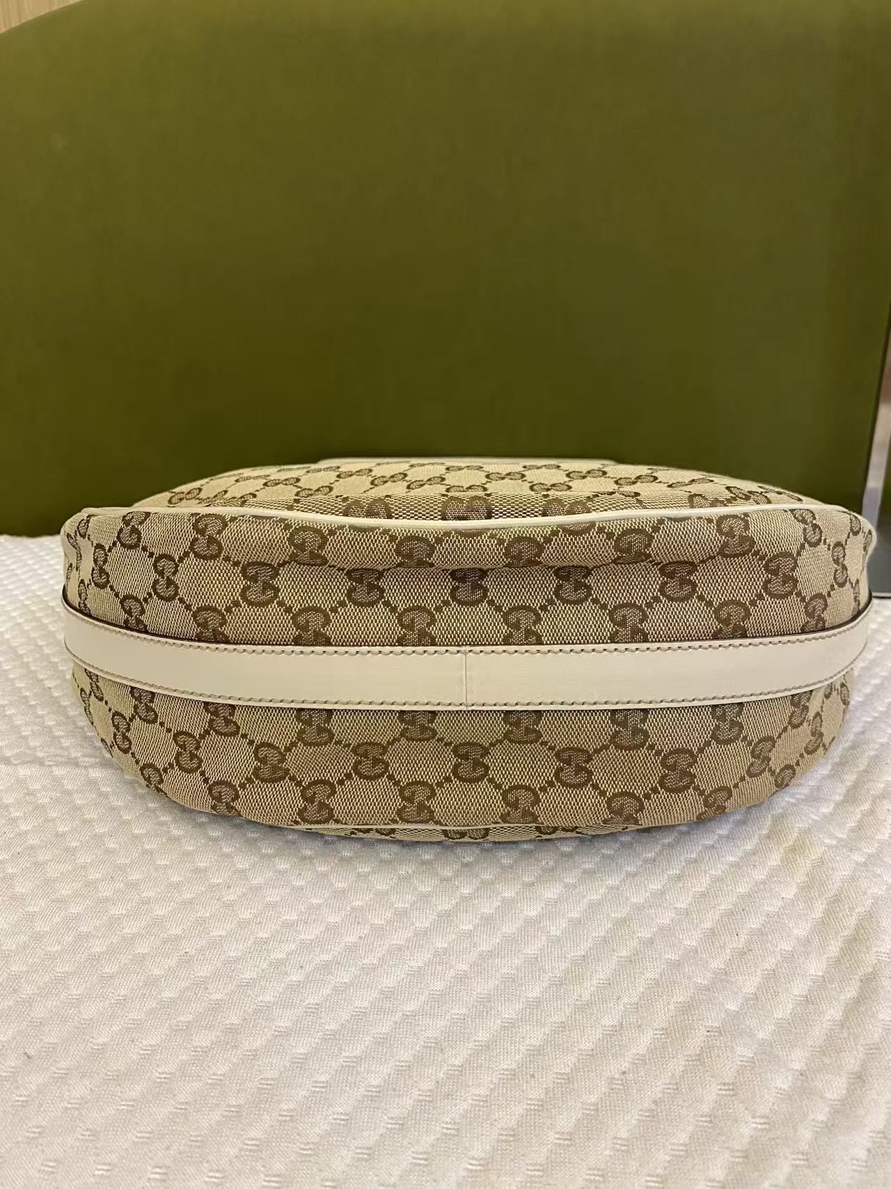 Gucci GG Monogram Medium Twin Hobo Shoulder Bag