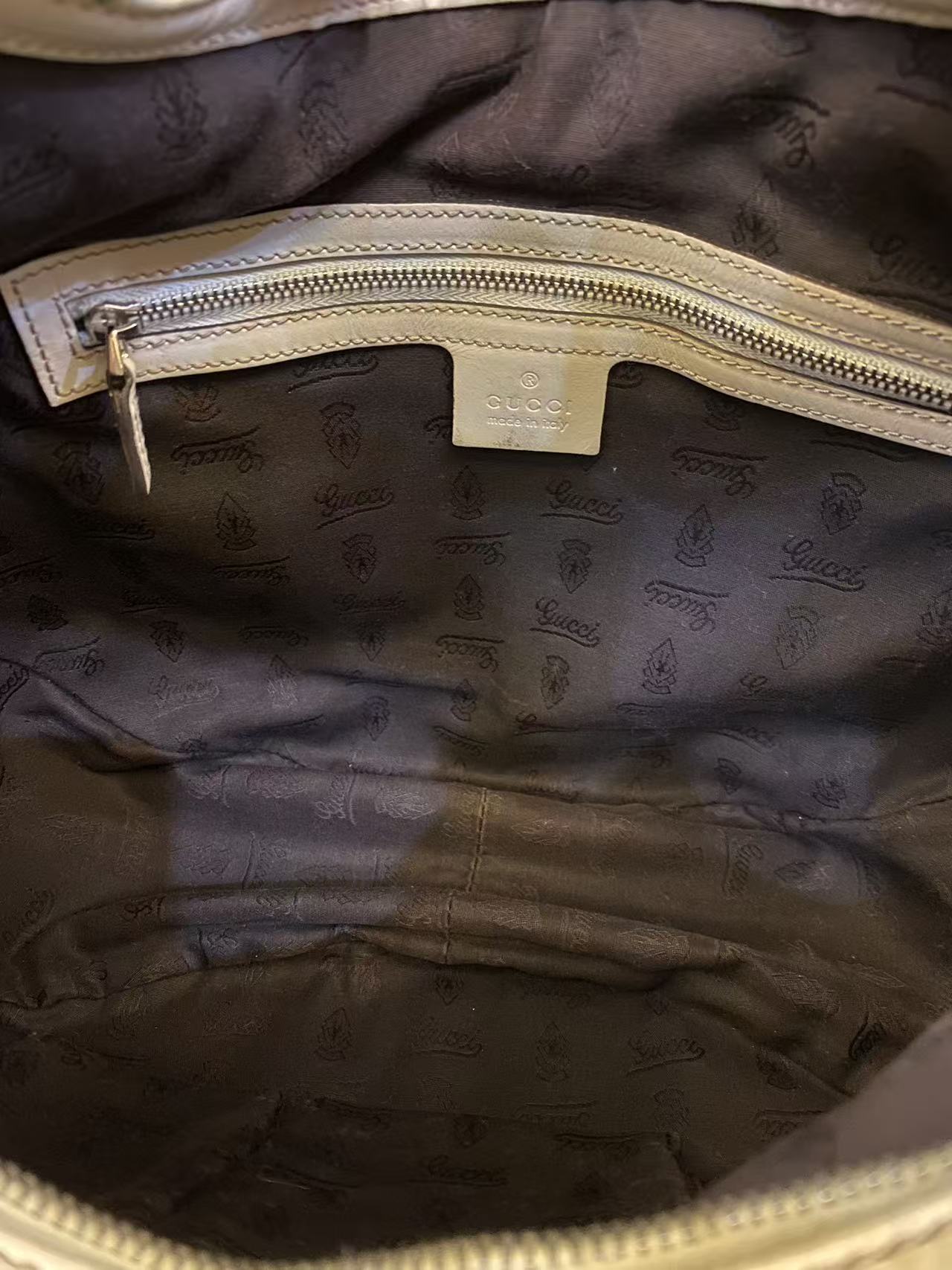 Gucci GG Monogram Medium Twin Hobo Shoulder Bag