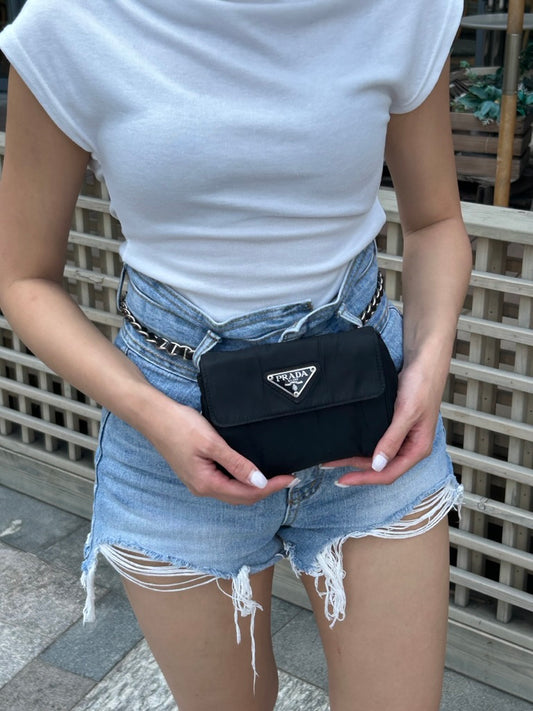 Prada nylon mini bag