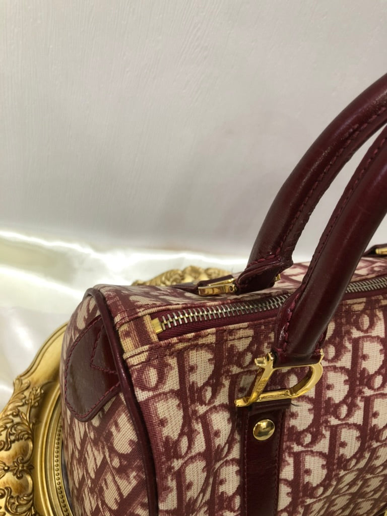 Dior monogram boston bag in 25 cm