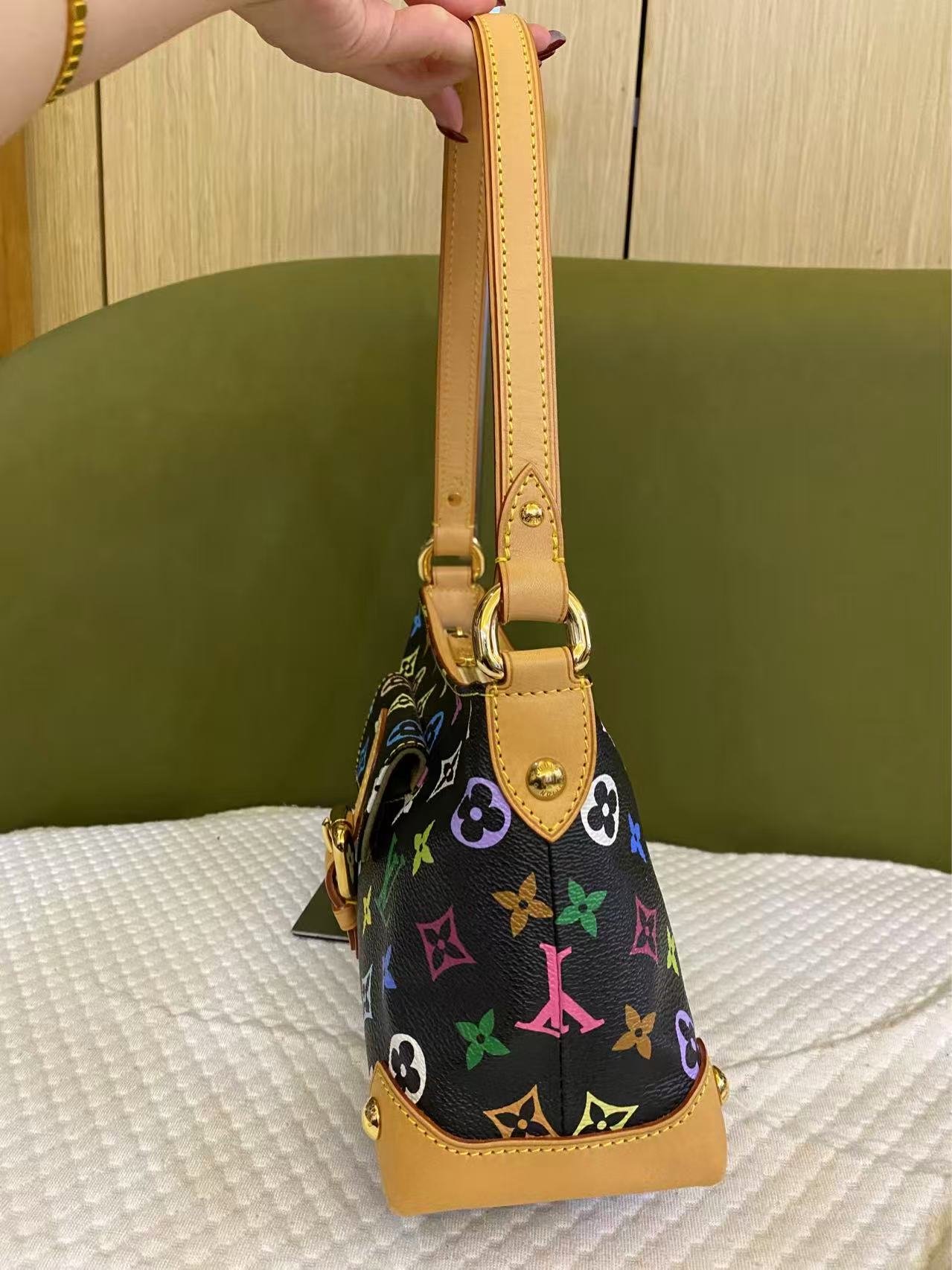 Louis Vuitton Murakami Multicolor Monogram Eliza Shoulder Bag