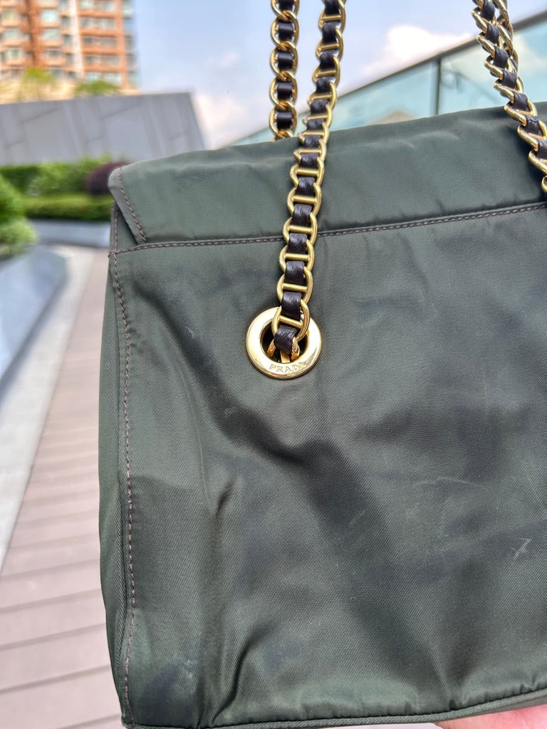 Prada chain shoulder bag