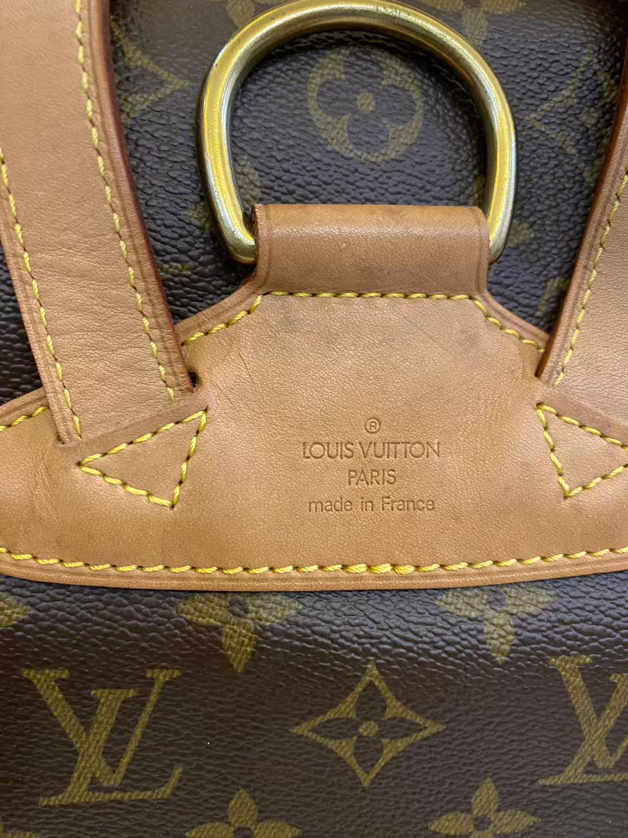 Louis Vuitton Backpack Montsouris MM in Brown Monogram Canvas
