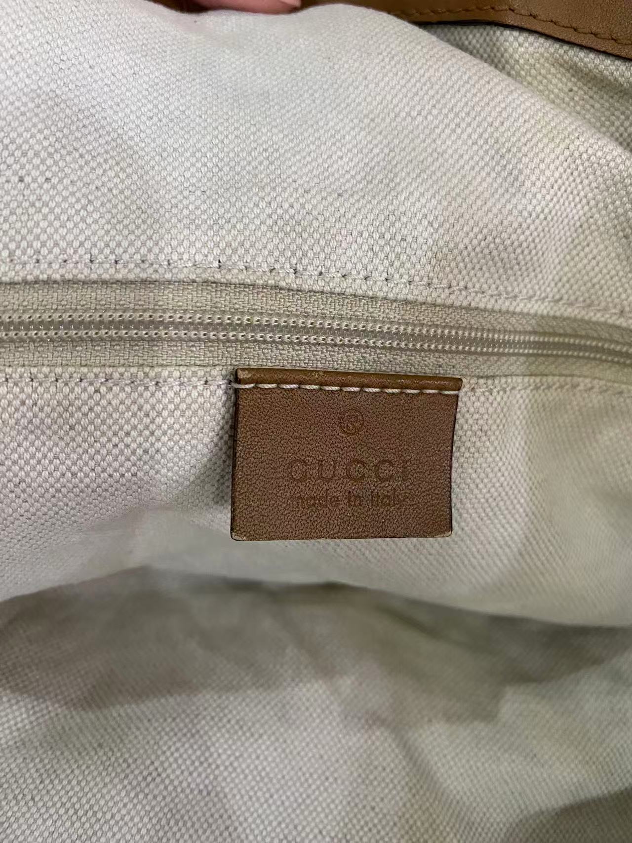 Gucci Denim GG Monogram Sukey Shoulder Tote Bag