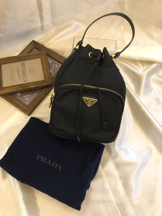 Prada mini bucket bag
