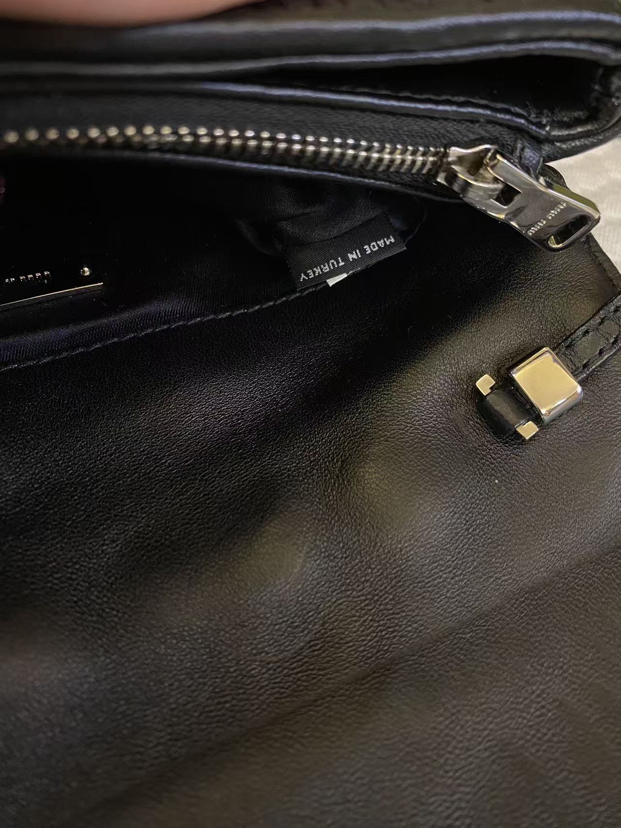 Miu Miu Matelassé Crystal Bag in Black