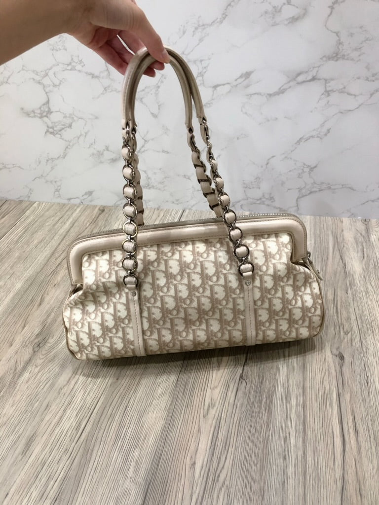 Dior monogram trotter bag