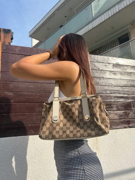 Gucci monogram shoulder bag