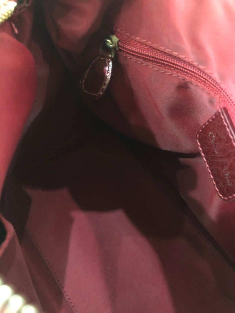 Dior monogram boston bag in 25 cm