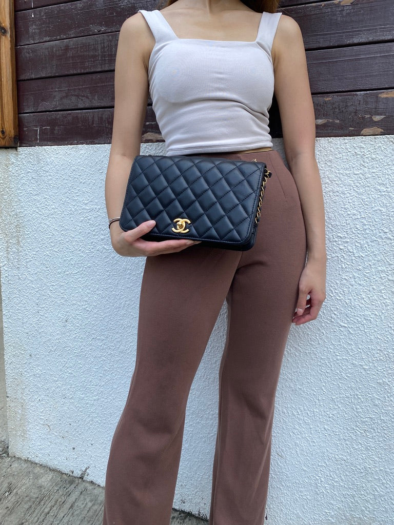 Chanel timeless flap bag