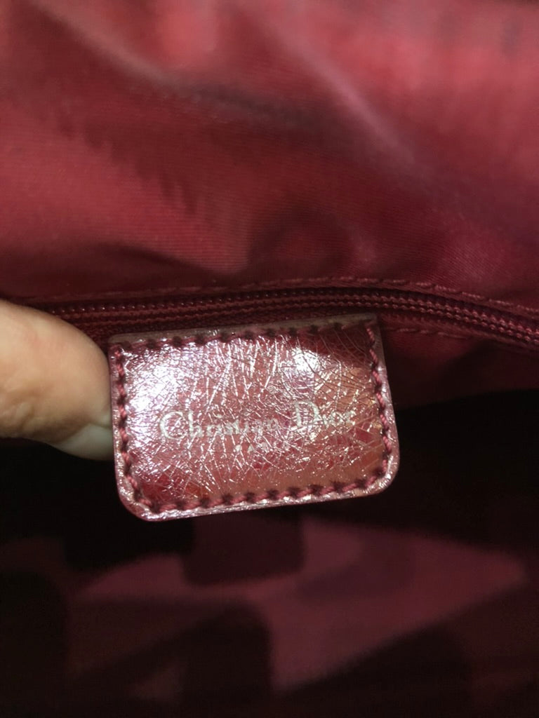 Dior monogram boston bag in 25 cm