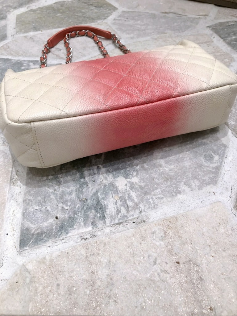 Chanel ombre single flap bag