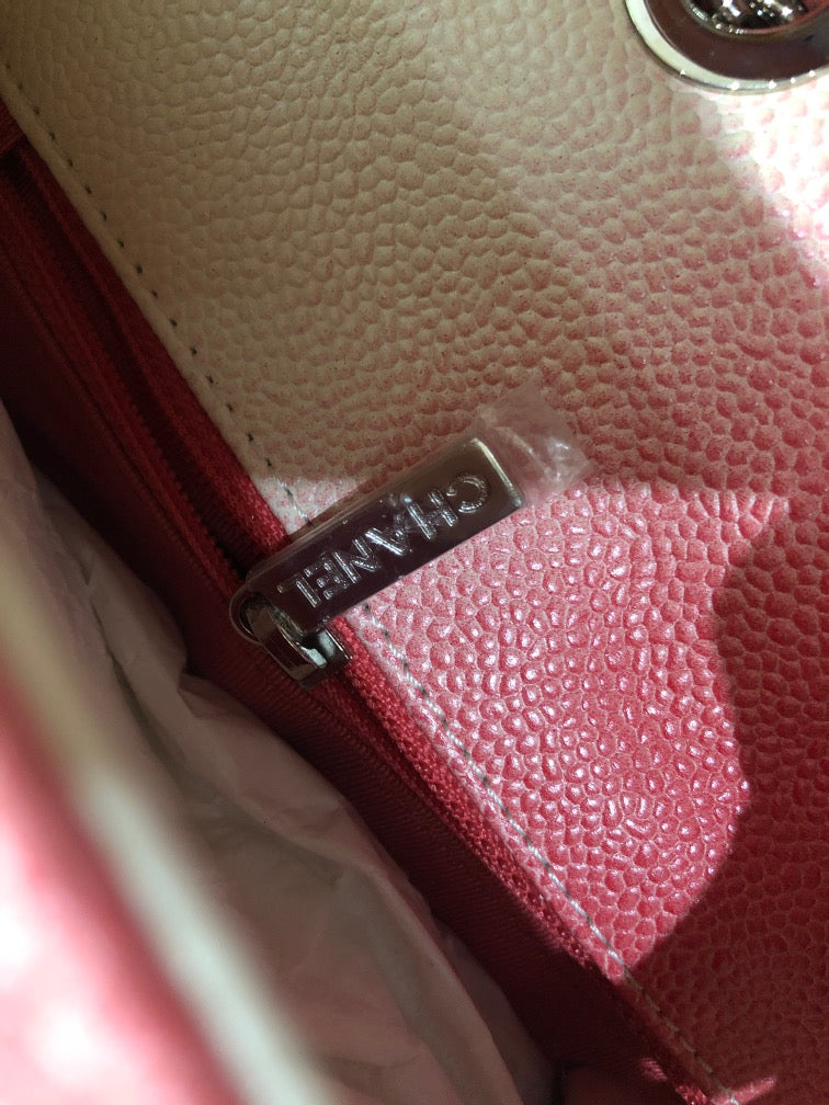 Chanel ombre single flap bag