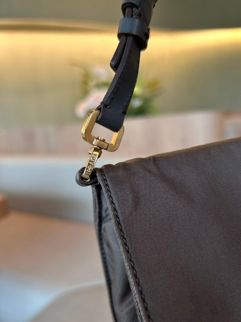 Prada nylon shoulder bag
