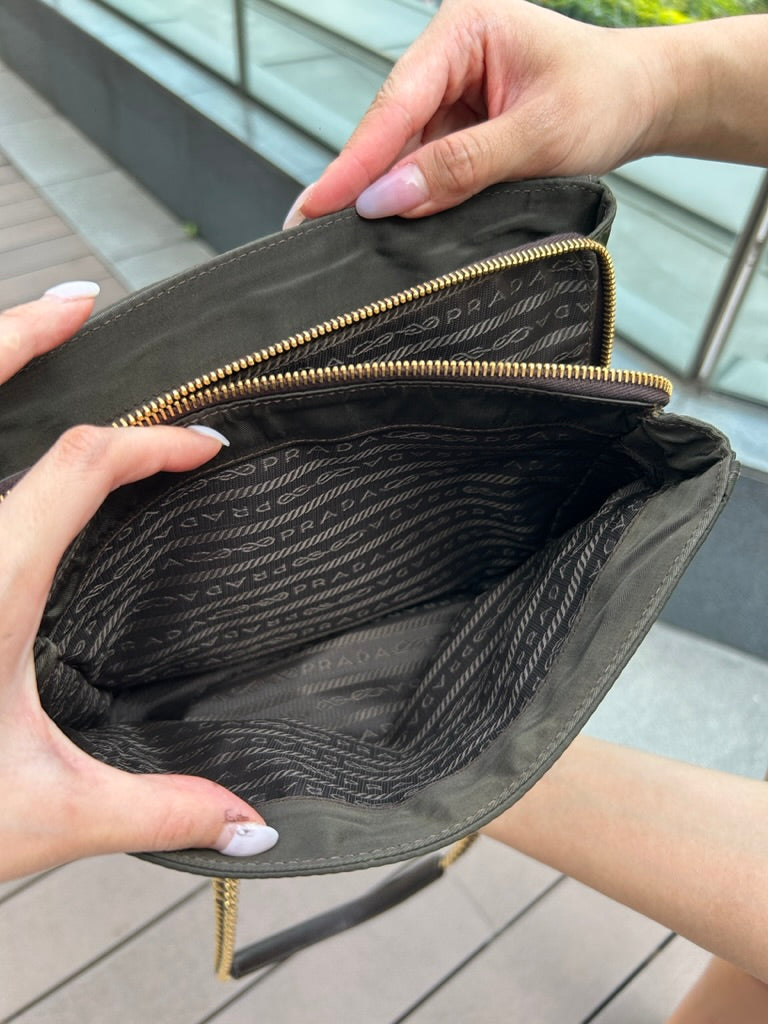 Prada chain shoulder bag