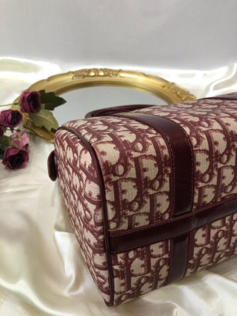Dior monogram boston bag in 25 cm