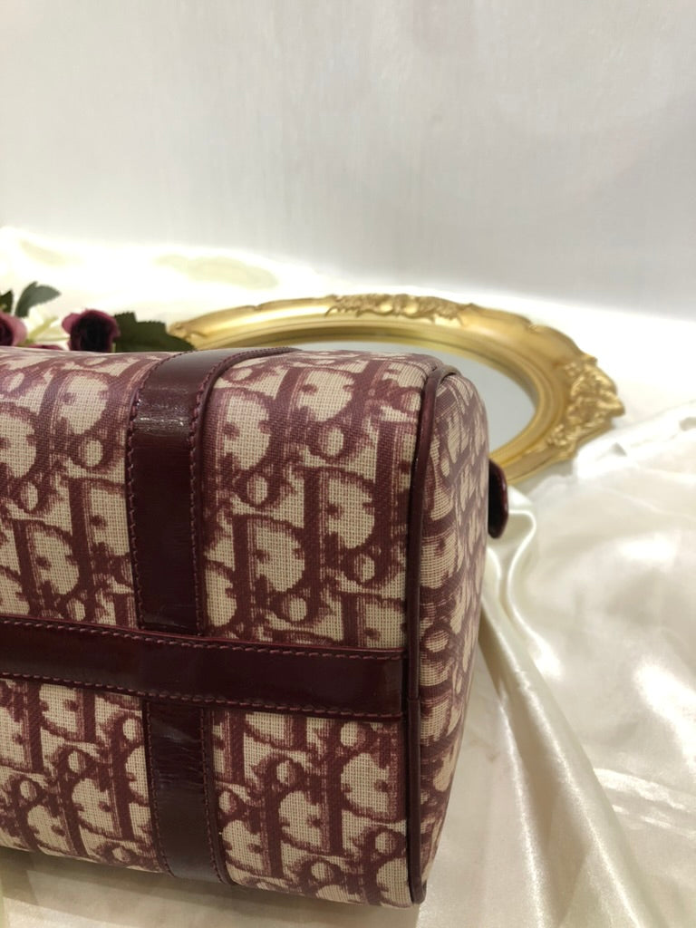 Dior monogram boston bag in 25 cm