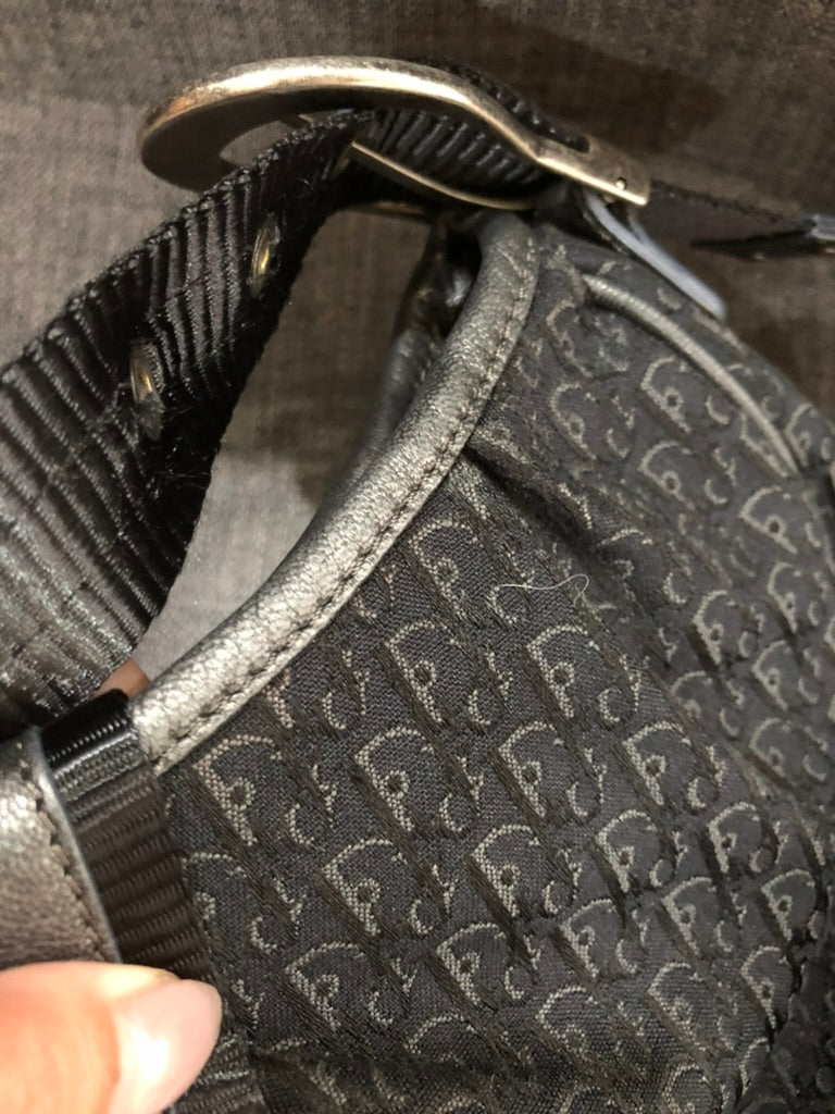 Dior monogram trotter shoulder bag