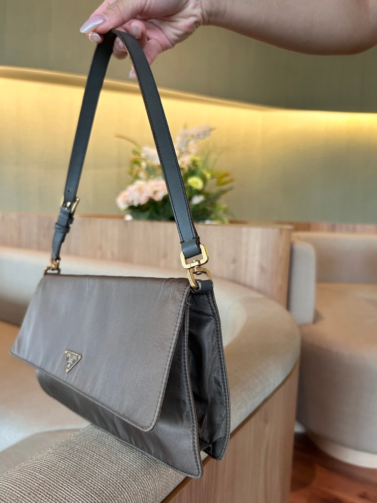 Prada nylon shoulder bag