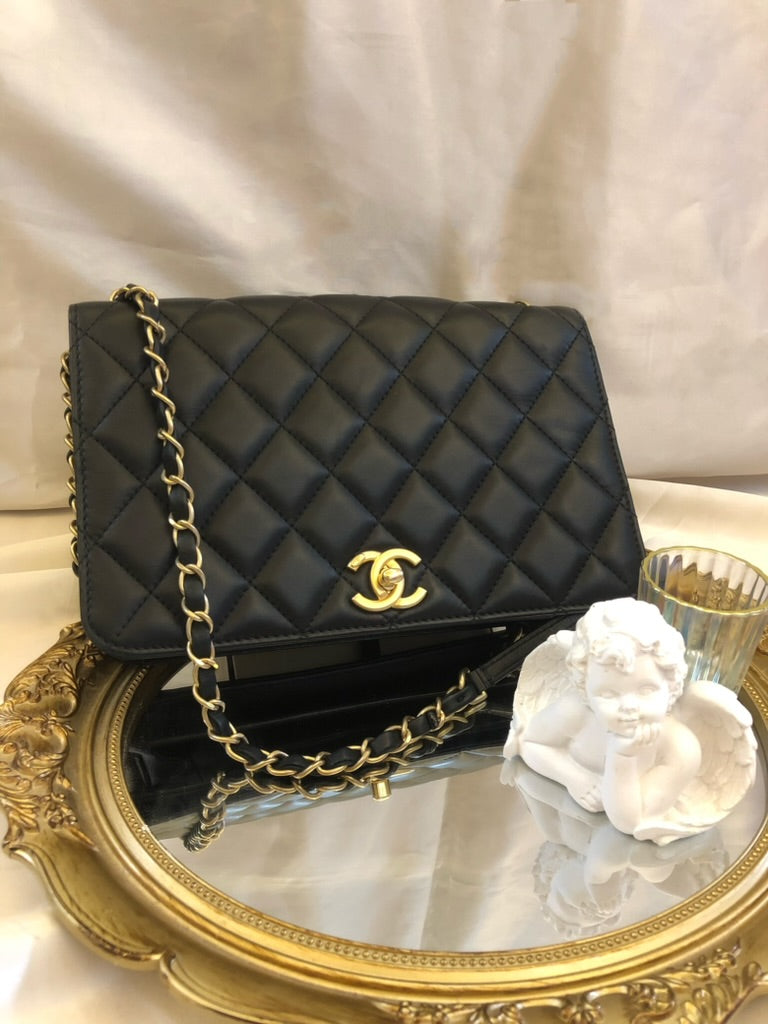 Chanel timeless flap bag