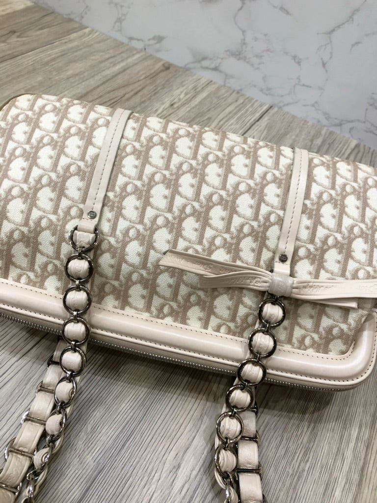 Dior monogram trotter bag