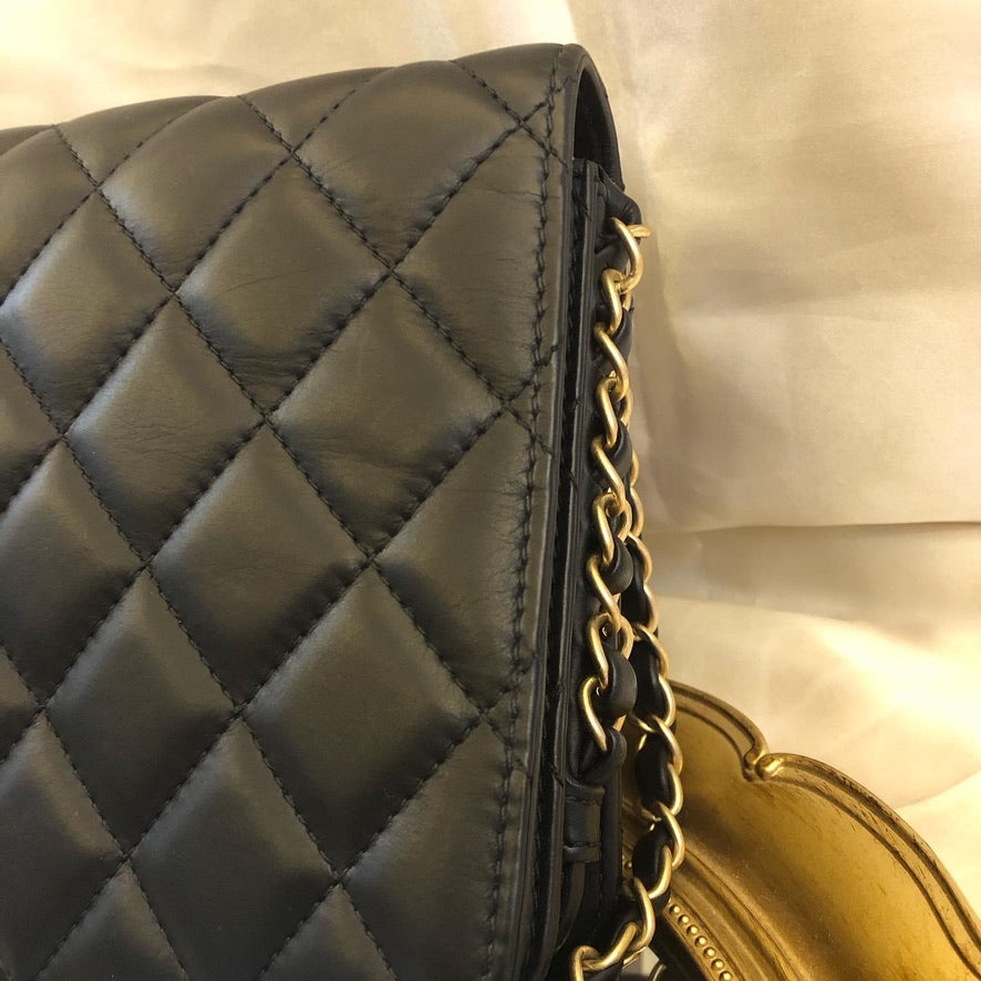 Chanel timeless flap bag