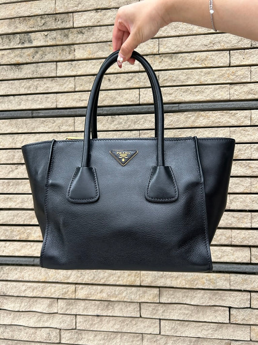 Prada leather tote