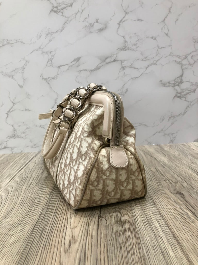 Dior monogram trotter bag