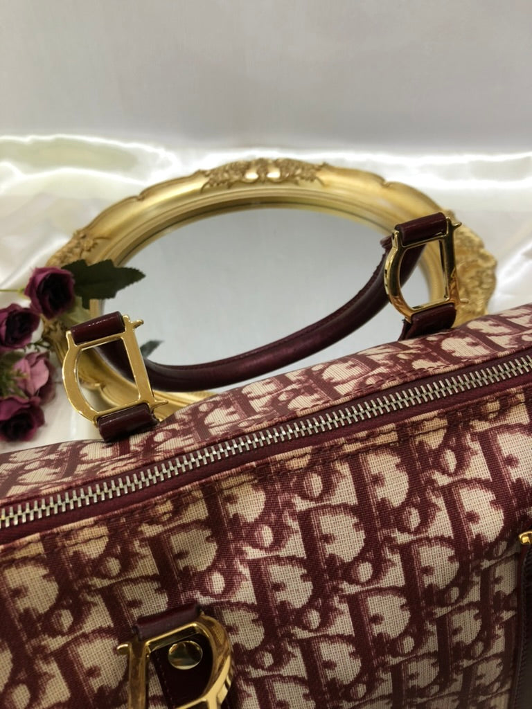 Dior monogram boston bag in 25 cm