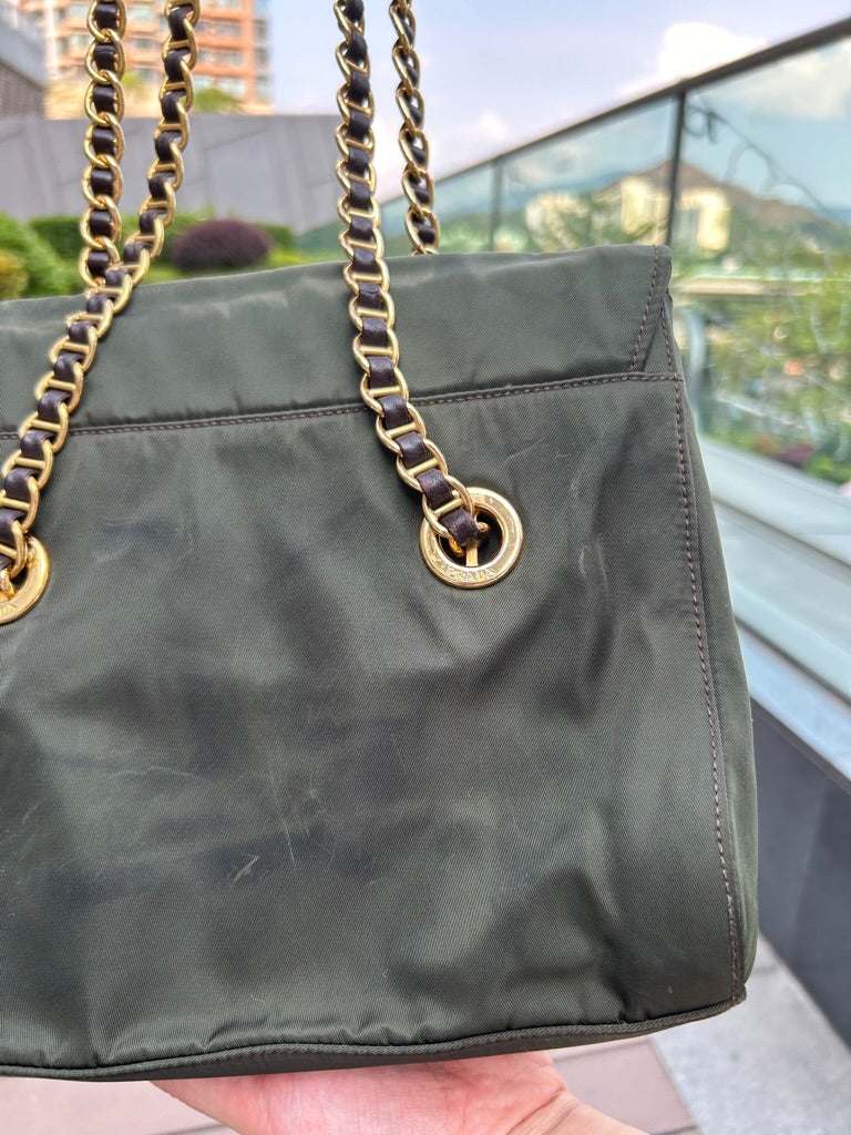 Prada chain shoulder bag