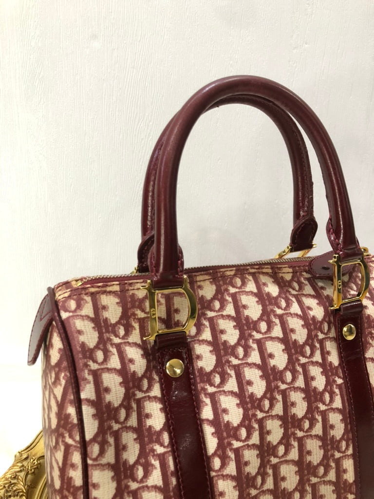 Dior monogram boston bag in 25 cm
