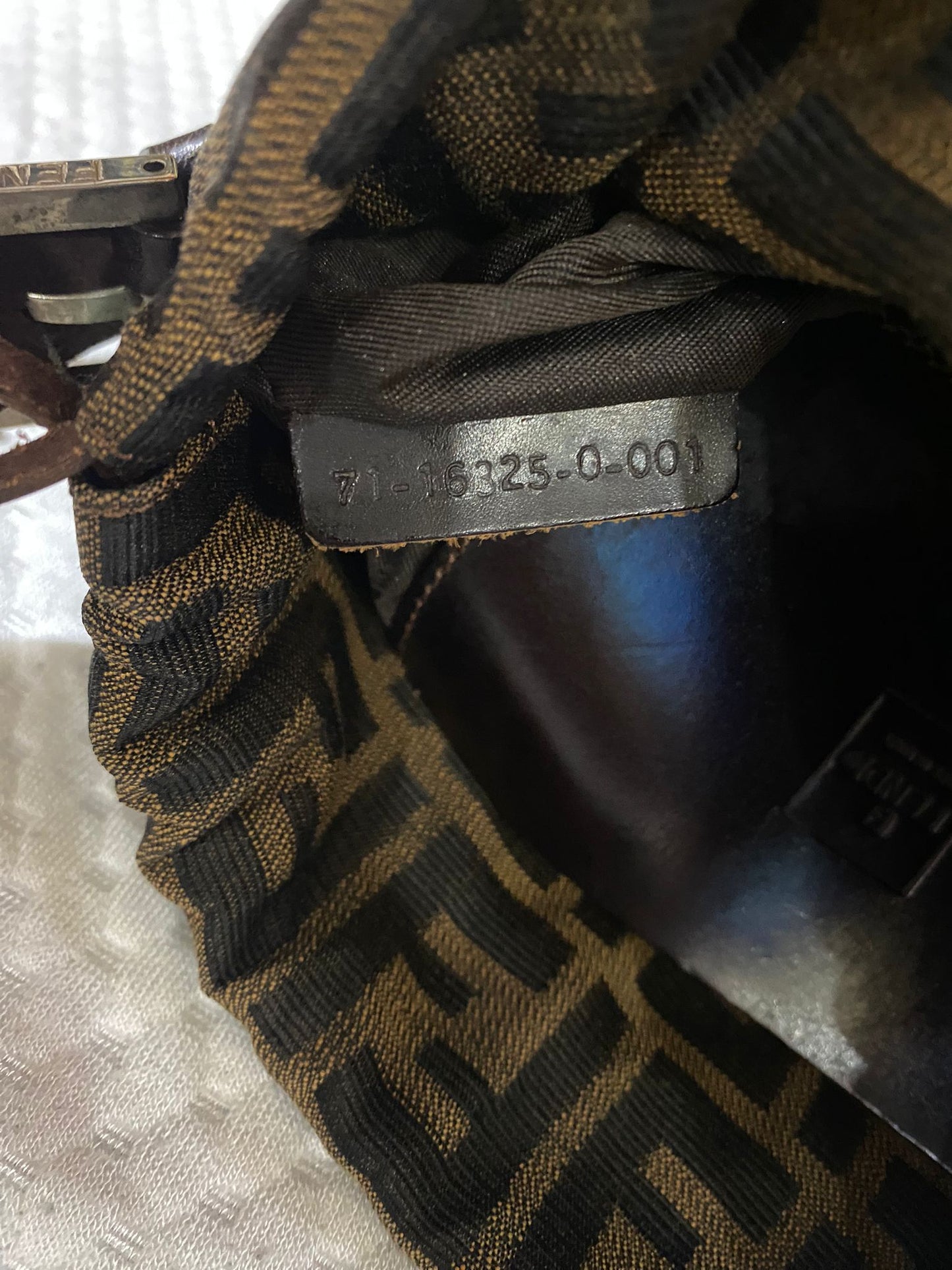 Fendi Vintage Monogram Baguette Bucket Bag