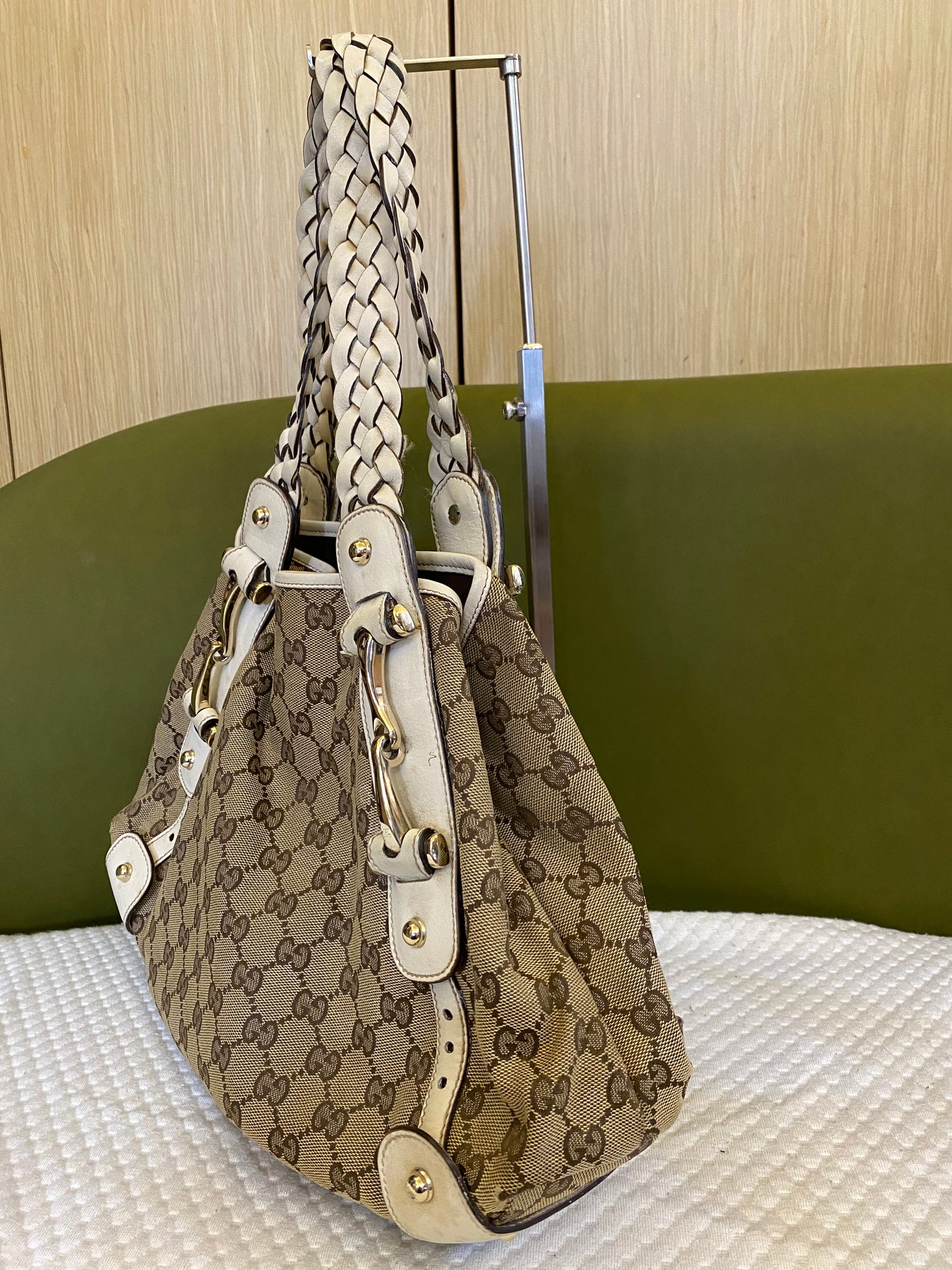 Gucci GG Monogram Pelham Shoulder Bag