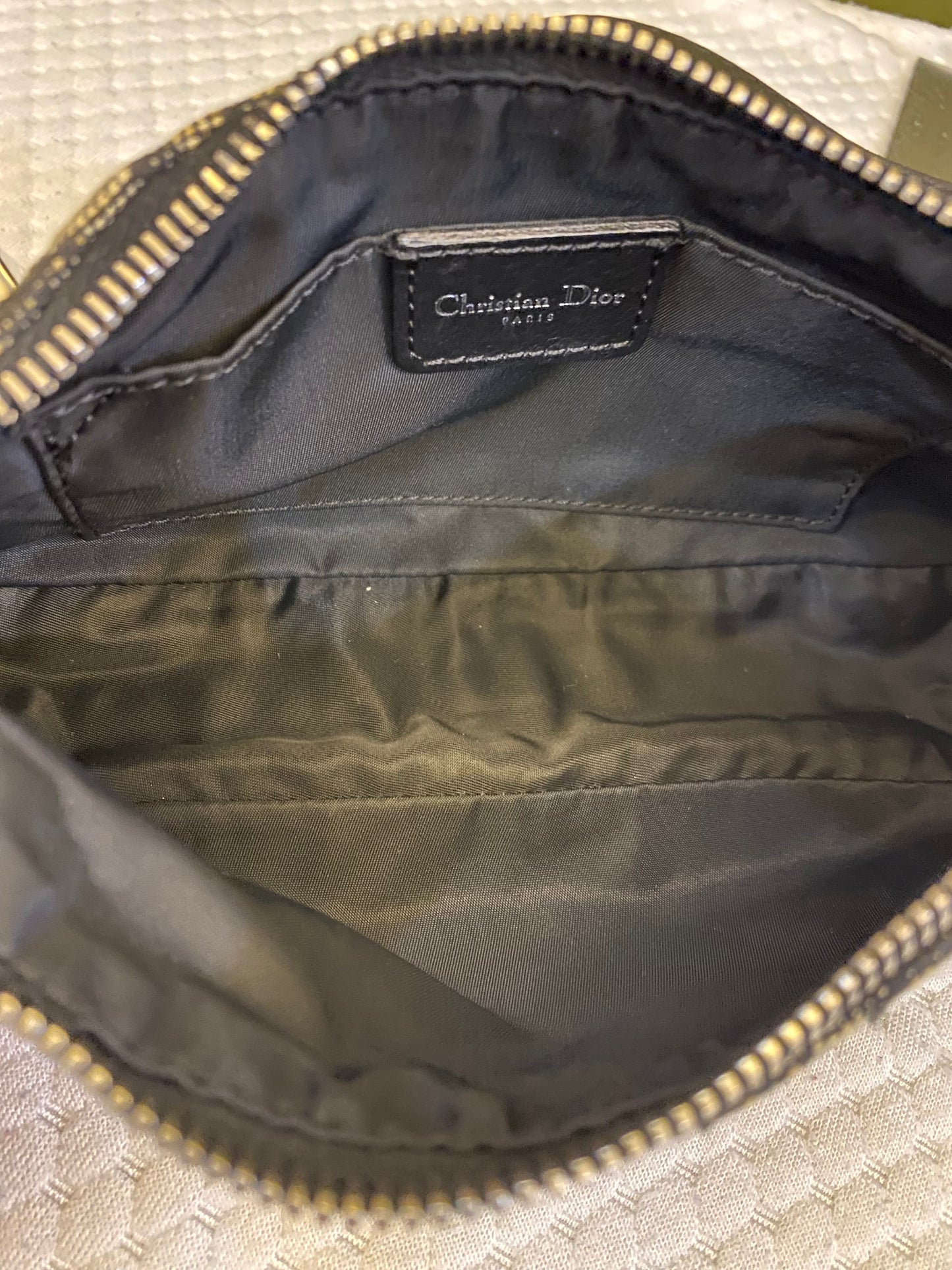 Christian Dior Monogram D Charm Trotter Pochette Shoulder Bag