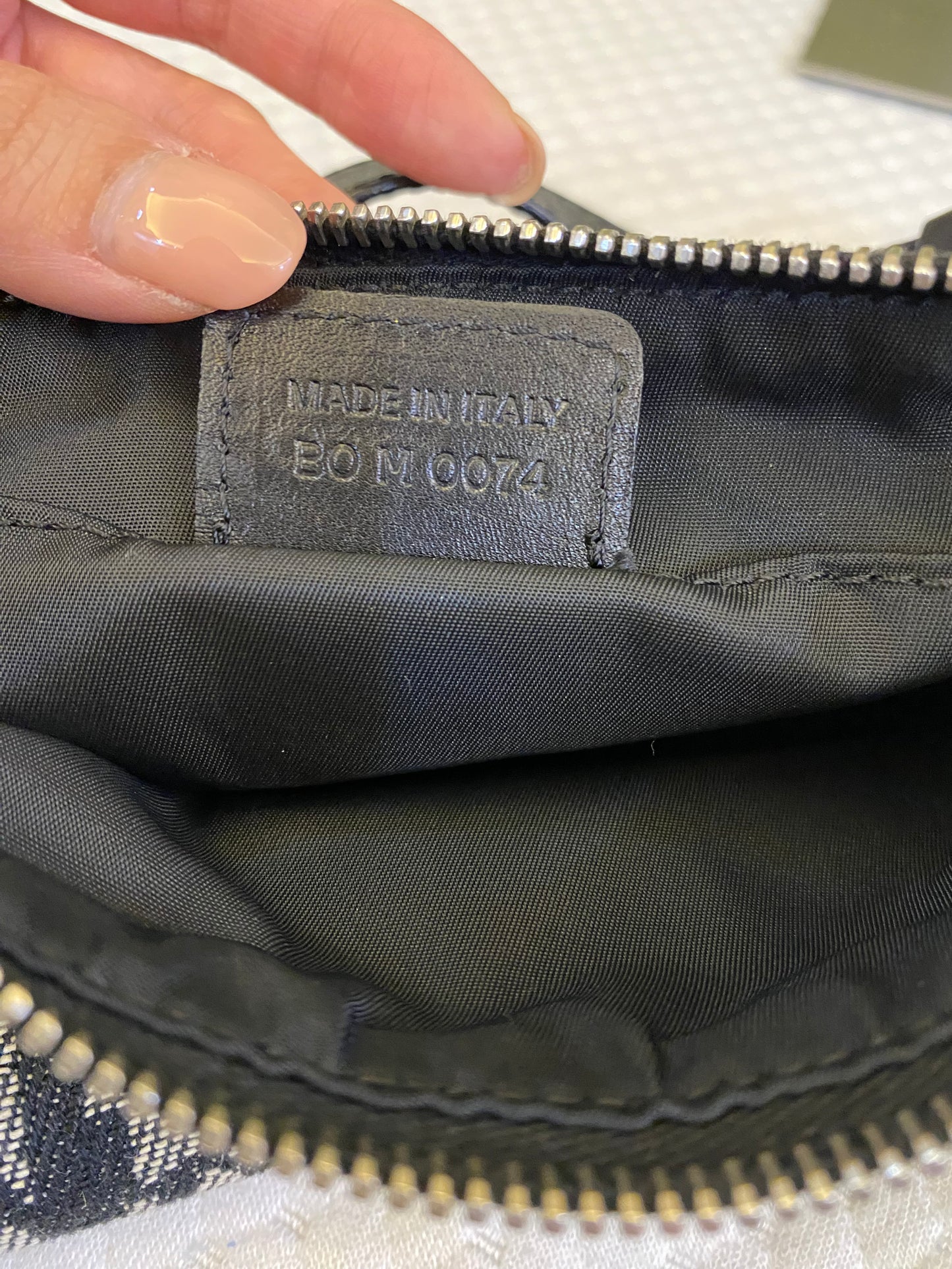 Christian Dior Monogram D Charm Trotter Pochette Shoulder Bag