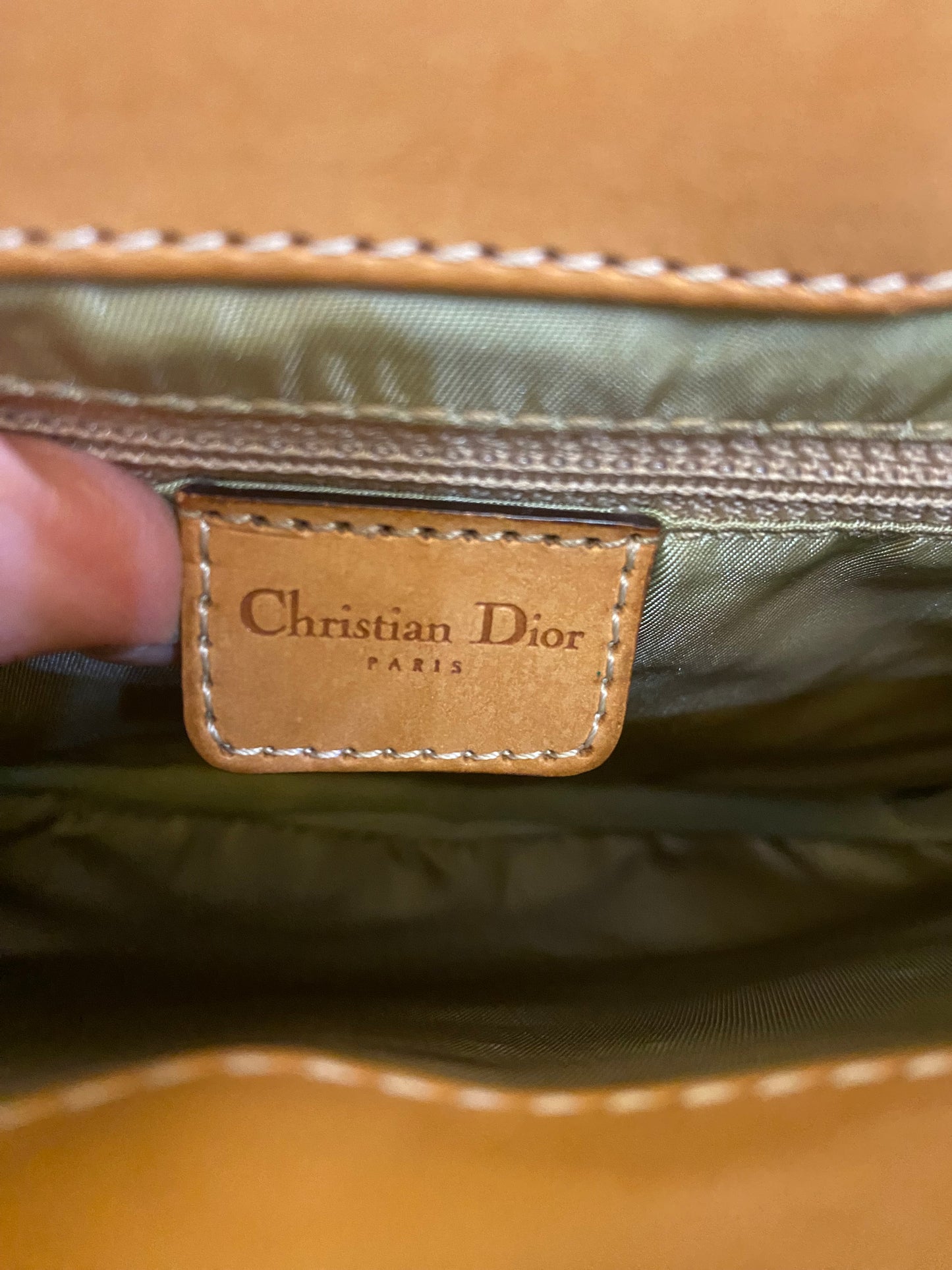 Dior Monogram Street Chic Columbus Hobo Shoulder Bag