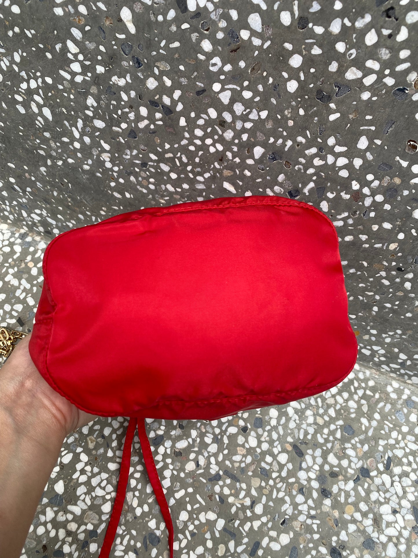 Prada mini bucket bag