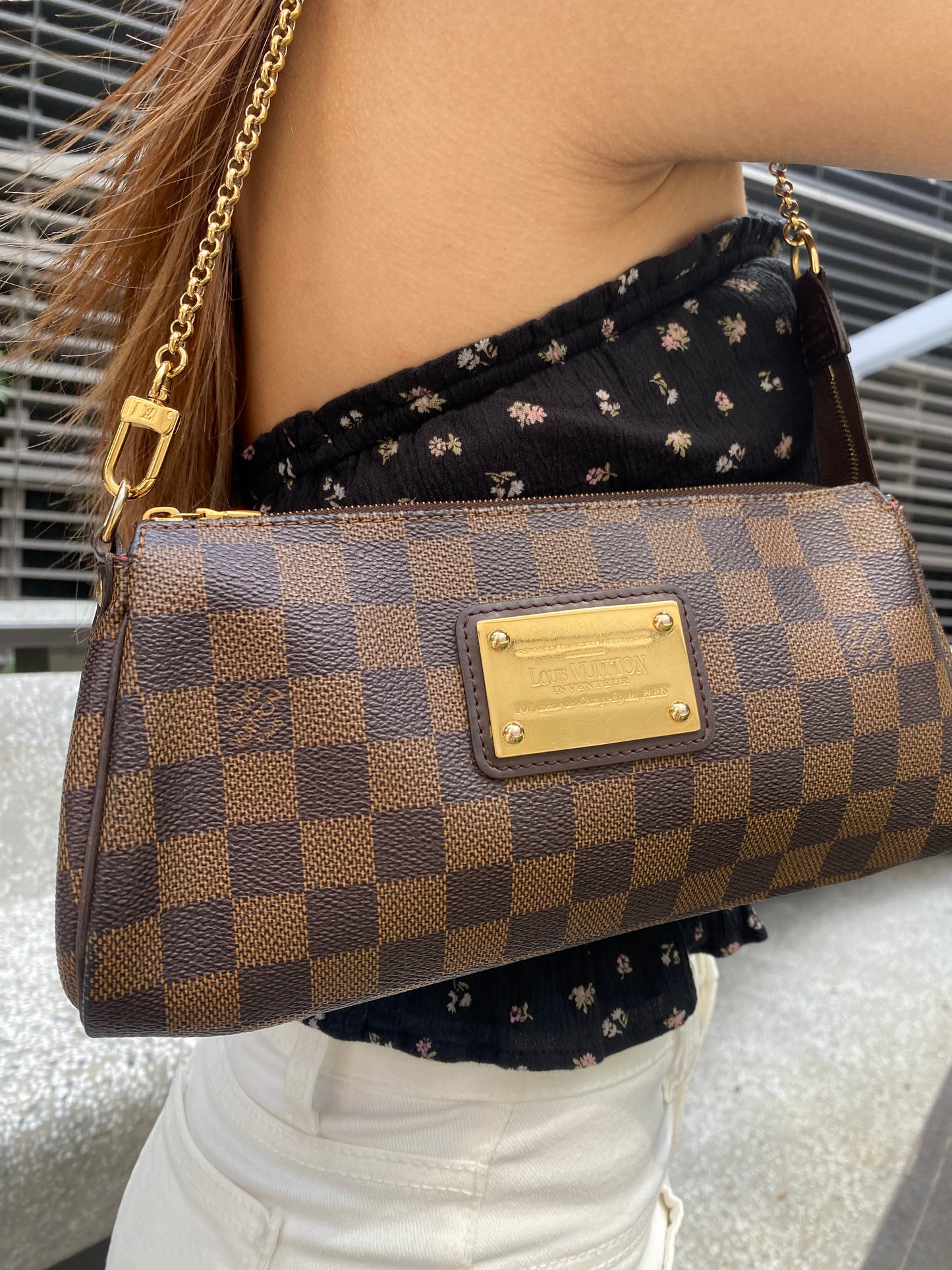 Louis Vuitton damier Eva bag
