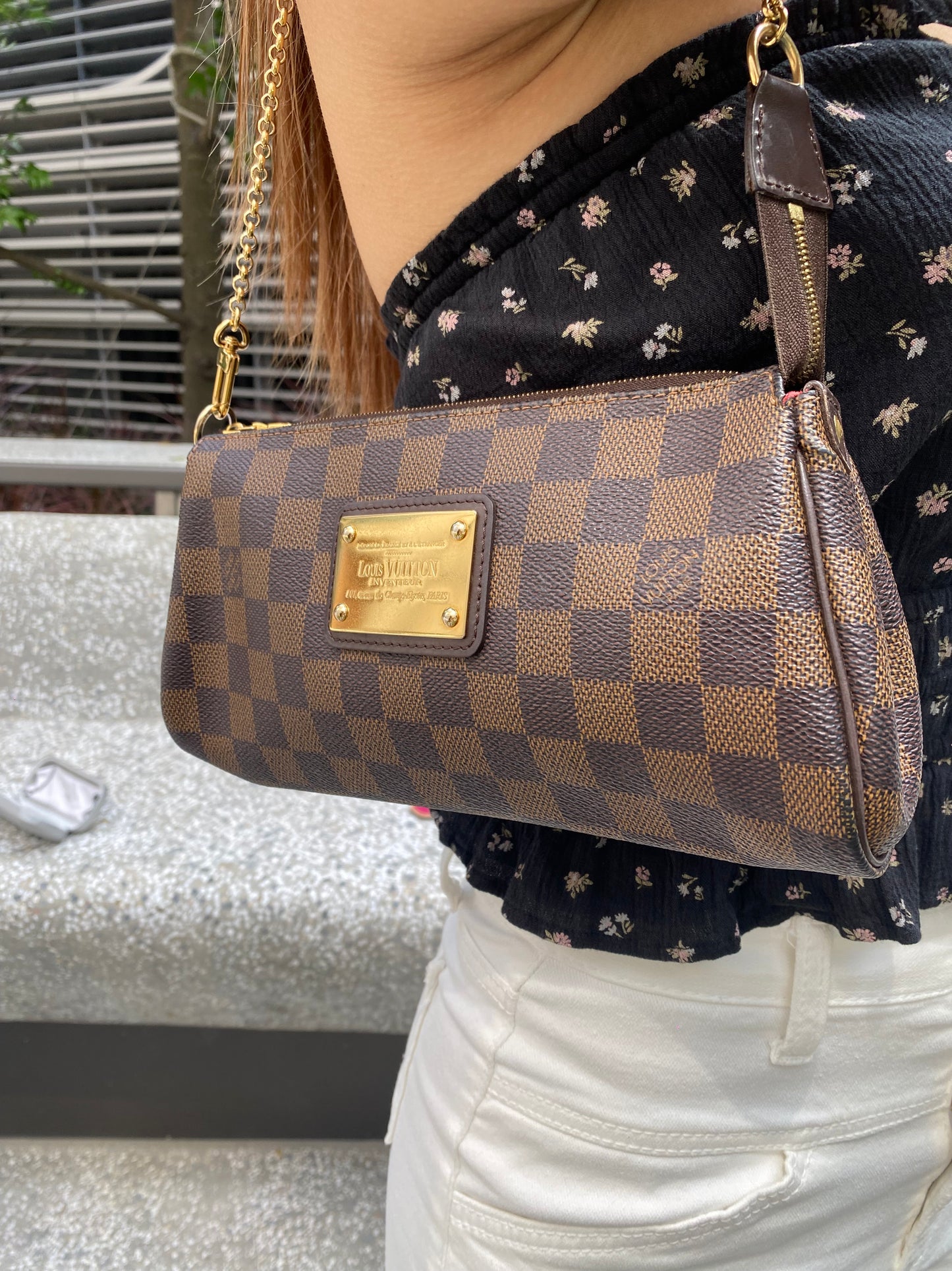 Louis Vuitton damier Eva bag